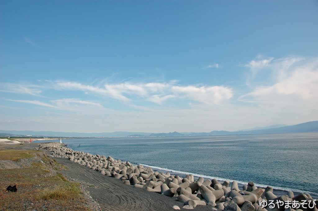 富士市田子の浦海岸