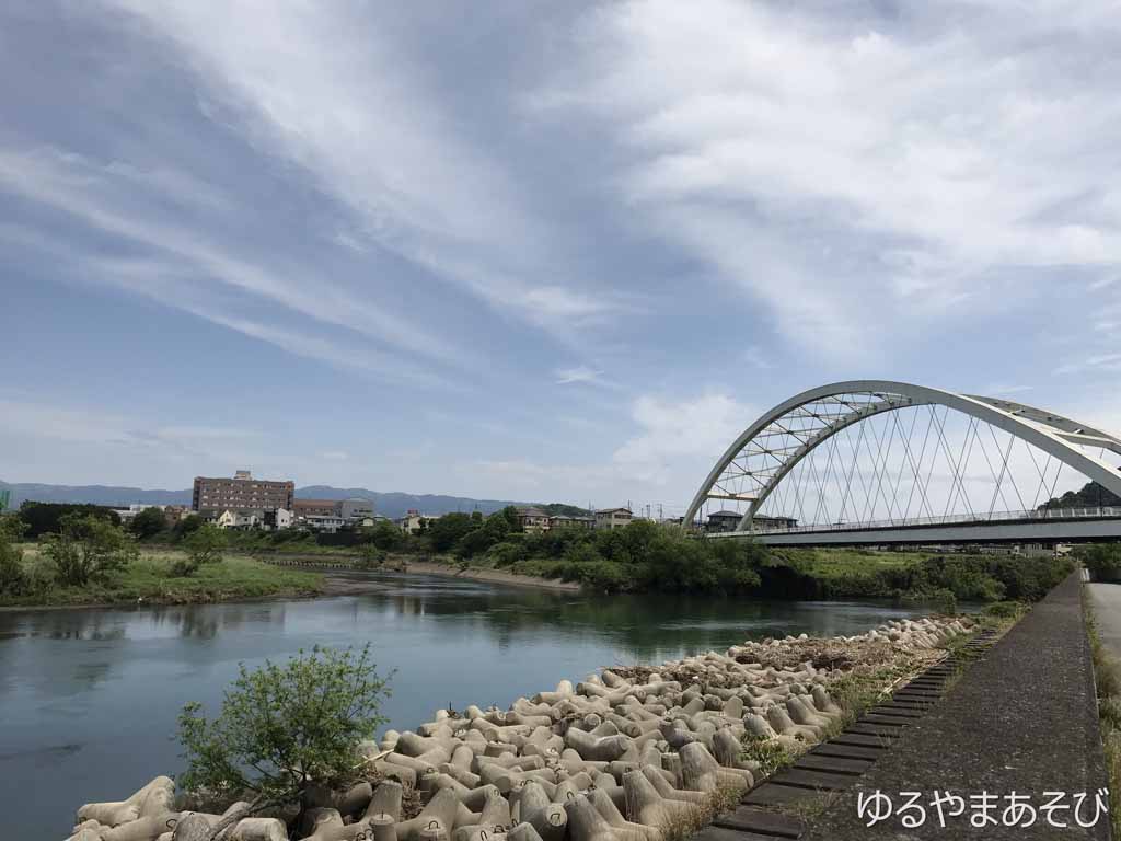 狩野川と香貫大橋