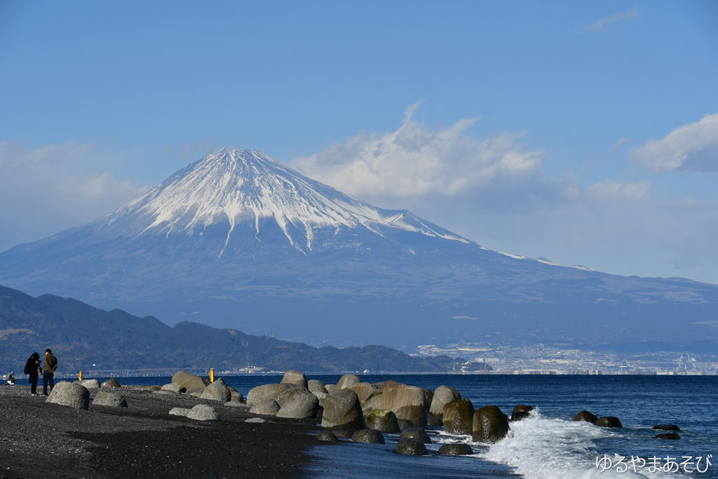 三保鎌ヶ崎からの富士山