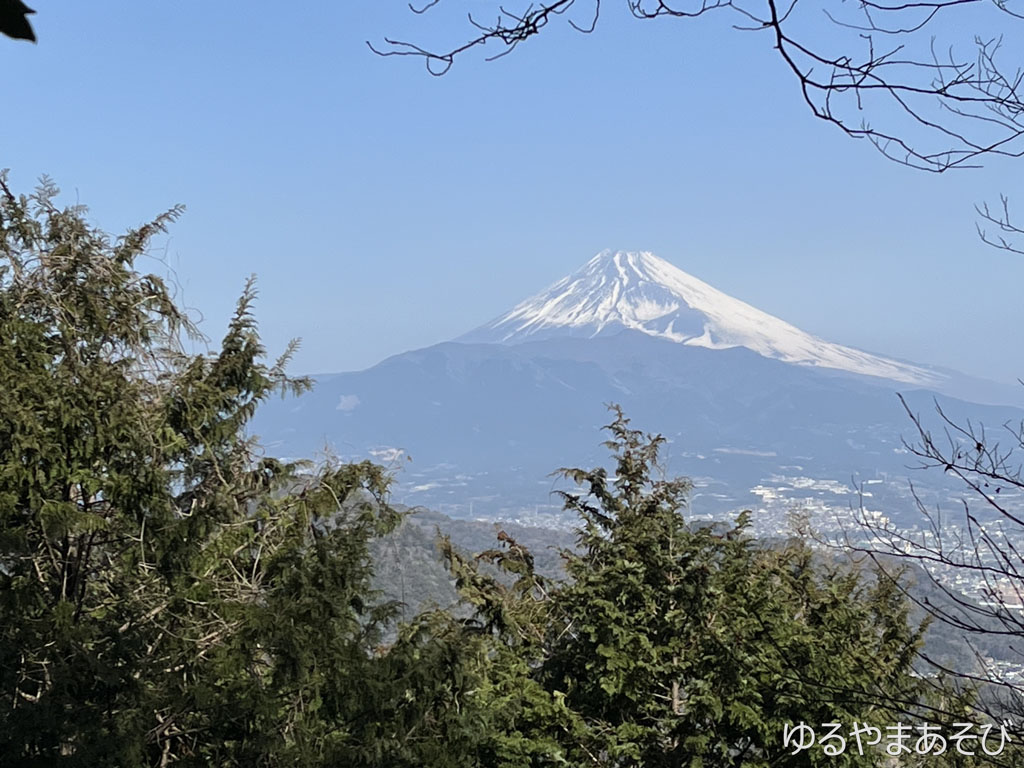 大平山周辺からの富士山