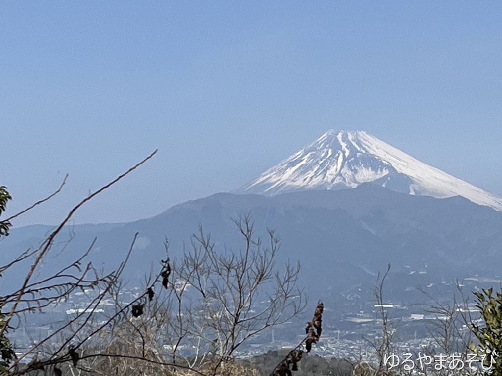 徳倉山頂からの富士山