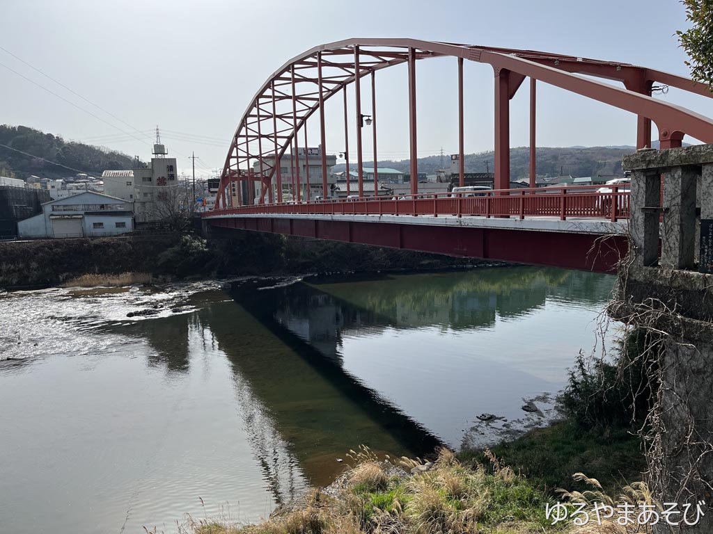 狩野川に架かる修善寺橋