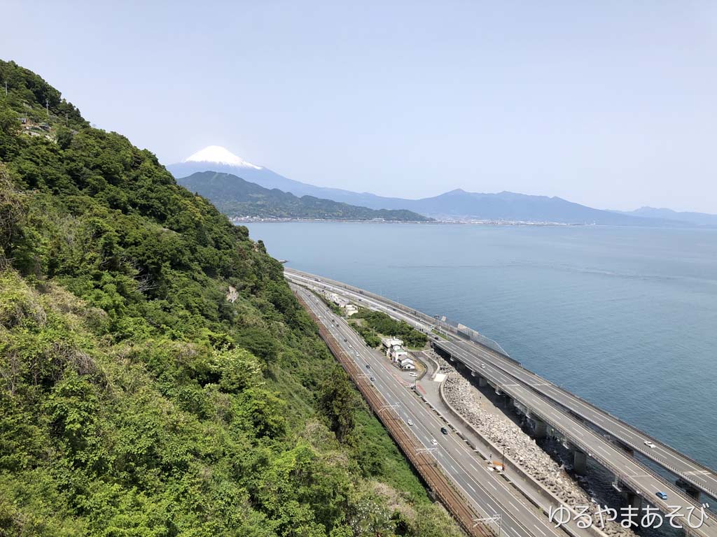 薩埵峠からの駿河湾と富士山