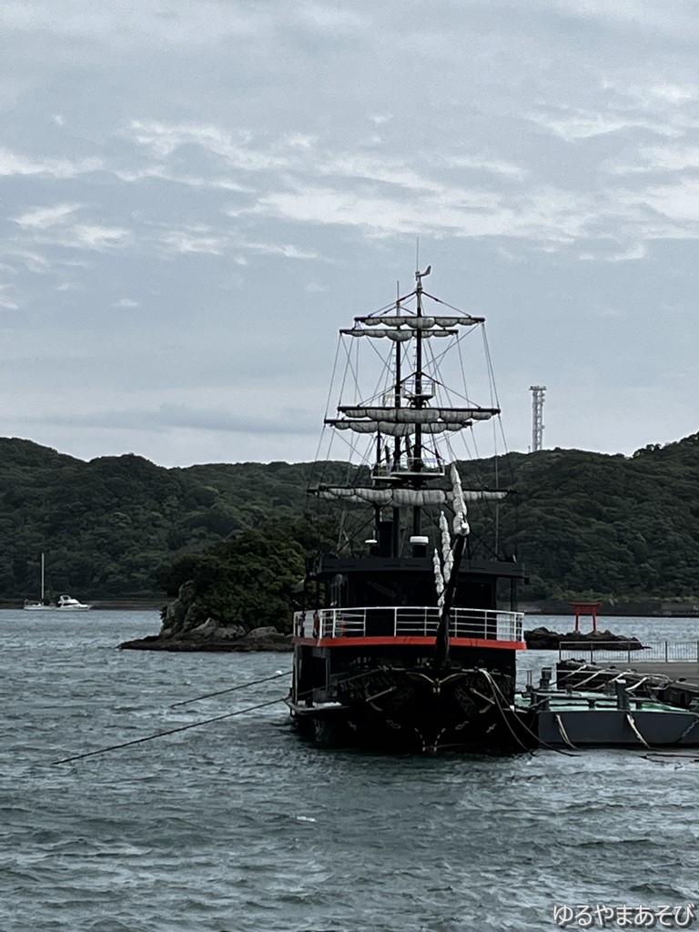 下田に停泊する黒船