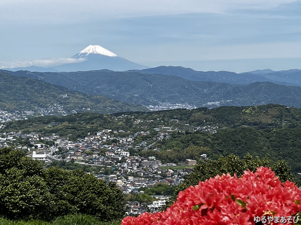小室山山頂からの富士山