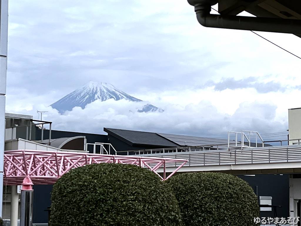 吉原本町駅からの富士山
